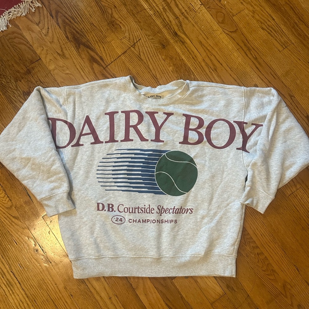 Dairy boy us open sweatshirt